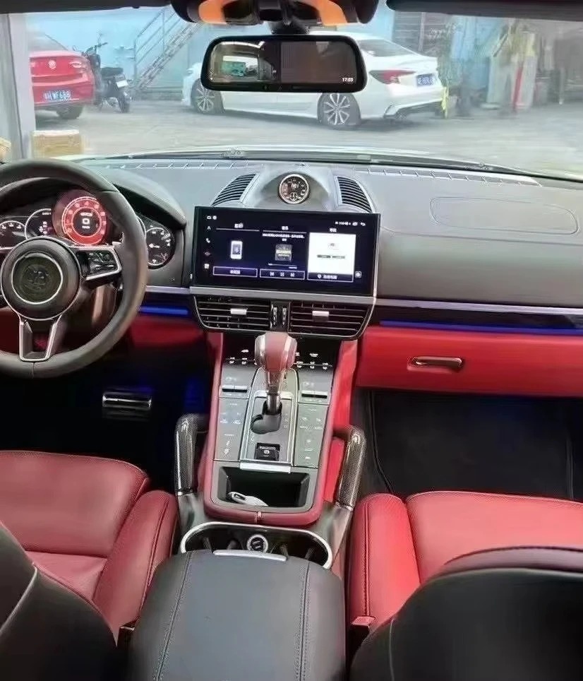 Full Touch Car Central Control Screen Bosstar for  2010-2017 Center Console Armrest Cover LCD Control Panel